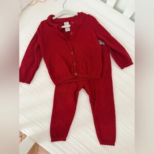 H&M pant and cardigan set